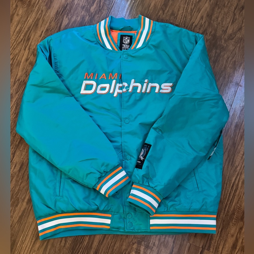 NWT NFL Dolphins Jacket